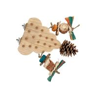 Rudiaoa Jouet pour Oiseaux l'exercice Et Le Plaisir Améliorez Votre Intelligence Et Offrez des Heures De Plaisir avec Un Coffre-Fort Perroquets Perruches Perroquets Dégagement en