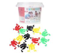 Rudiaoa Jumping Frogs Toy Lot de 12 Grenouilles en Plastique 5 1 Cm Couleurs pour Les Jouant Anniversaires Pâques Et À L'école