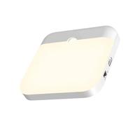 Rudiaoa Lampe LED Magnétique Rechargeable Par USB Veilleuse LED Capteurs De Mouvement Applique Murale Pour Armoire Escalier Cuisine Pour Chambre Cuisine Escalier Couloir Placard Éclairage