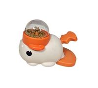 Rudiaoa Le Jouet Distributeur De Friandises pour Animaux Compagnie avec Conception Poisson Favorise Le Développement Cognitif du Jeu Actif Et La Santé pour L'interaction avec Les Animaux Compagnie