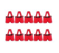 Rudiaoa Lot de 10 sacs à bouteilles en tissu non tissé pour décoration de table, Petite poche pour pantalon