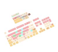 Rudiaoa Lot de 127 touches XDA avec motif coloré sublimé par la chaleur pour les amateurs de clavier mécanique