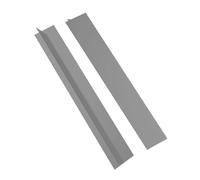 Rudiaoa Lot de 2 couvre-joints en silicone en forme de T pour cuisinière à huile, à eau, facile à nettoyer
