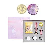 Rudiaoa Lot de cachet de perles avec tête en laiton et long manche pour lettres, enveloppes, invitations, cartes de mariage, décorations, cadeaux, enveloppes