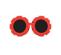 Rudiaoa Lunettes de soleil sportives pour chien avec protection UV400 - Design respirant et antidérapant - Pour la marche, la course à pied - Lunettes pour chien actif