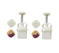 Rudiaoa Moule À Gâteau De Lune Unique Moules Pression Manuelle en Forme Lapin Moules Gâteaux Haricots Accessoires Cuisson Adaptés Occasions Spéciales Moule Gâteau Lune