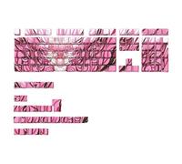 Rudiaoa Orlong Lot de 136 touches rétroéclairées à impression latérale pour clavier mécanique 108 96 87 NJ80 84 75 68 64 61
