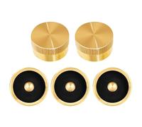 Rudiaoa Pack of 5 Brass Bottle Caps Practical Tanks Covers for Camping Heaters Grillsing Accessories Tank Caps