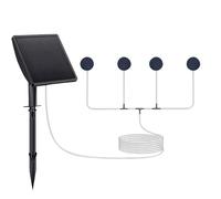 Rudiaoa Pompes À Air pour Aquariums Double Port Faible Bruit Pompes Énergie avec Distributeur AirStone Aérateur pour Aquariums Aération Bulles