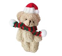 Rudiaoa Porte-clés Ours Articulé en Peluche Décorations De Noël Jolie Poupée Pendentif Mignon pour À pour Ornement Porte-clés Portable Accessoire De À