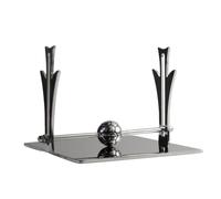 Rudiaoa Porte-mouchoirs Carré Élégant Thème Sportif Distributeur De Serviettes en Papier en Acier Inoxydable Organisateur De pour Un Usage Quotidien Porte- Extérieur