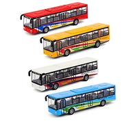 Rudiaoa Simulation De Modélisation Cool Jouets Bus Intéressants avec Fonction Retrait Modèles pour 3 Ans Jouets pour Tout-Petits