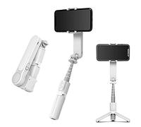 Rudiaoa Stabilisateur De Cardan Portatif Bâton Selfie Téléphone Portable Selfie Réglable avec Tige Télescopique en Alliage D'aluminium Stabilisateur Cardan pour Smartphone avec