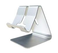 Rudiaoa Support antidérapant pour téléphone, tablette, angles de vue, cadre en aluminium pour diffusion en direct, support de téléphone multifonction en aluminium