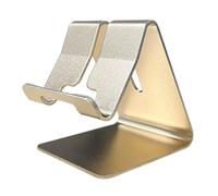 Rudiaoa Support antidérapant pour téléphone, tablette, angles de vue, cadre en aluminium pour diffusion en direct, support de téléphone multifonction en aluminium