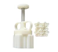 Rudiaoa Unique Pattern Festival Moon Cakes Molds Practical Hand Press Pastries Beautiful Treat Making Moulds for Festival Creative Cake