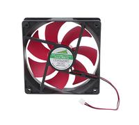 Rudiaoa Ventilateur D'extraction De Refroidissement À 7 Pales Haute Vitesse 120 Mm pour Refroidisseur Processeur 12 V 0 16 A X X 25 Mm Connecteur 2p Roulement À Manchon Ventilateur