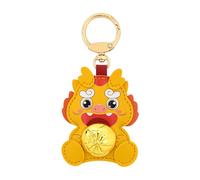 Rudiaoa Y2k Fille Coeur Cuirs Petit Dragon Bébé Pendentif Y2k Porte-clés Doux De Voiture Accessoire Coques De Téléphone Pendentif Dragon Porte-clés