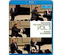 Rudolf Buchbinder joue Beethoven : Sonates pour piano, vol. 3. [Blu-ray]
