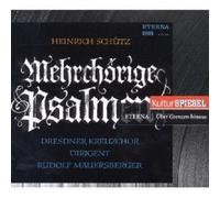 RUDOLF MAUERSBERGER/DRESDNER KREUZCHOR "MEHRCHÖRIGE PSALMEN" CD NEUF