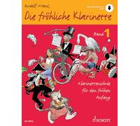 Rudolf mauz : die frohliche klarinette band 1 - recueil + enregistrements online