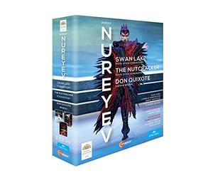 Rudolf Noureev : Le Lac des Cygnes - Casse-Noisette - Don Quichotte. Ballet de Vienne, Ingram, Connelly, Rhodes. [Blu-ray] [Import italien]