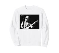 Rudolf Schenker, Guitariste de Scorpions Live, en Train de Lire Sweatshirt