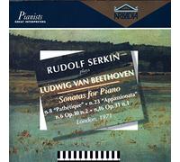 Rudolf Serkin - Beethoven : Piano Sonatas 8, 23, 6 & 16