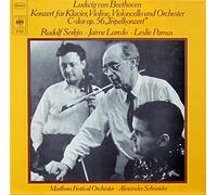 Rudolf Serkin - Jaime Laredo - Leslie Parnas - Konzert Für Klavier, Violine, Violoncello Und Orchester C-Dur Op.56 Tripelkonzert - CBS - 61663