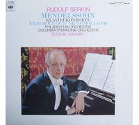 Rudolf Serkin - Mendelssohn: Klavierkonzerte Nr. 1 g-moll op. 25 & Nr. 2 d-moll op. 40 [Vinyl LP] [Schallplatte]