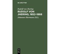 Rudolf Von Jhering, 1852-1868