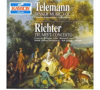 Rudolf Zartner, Harpsichord - Dinner Music Volumes 1 & 2: Telemann Hummel Richter