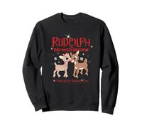 Rudolph and Clarice It's A Handsome Nose Retro Christmas Sweatshirt