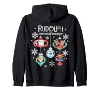 Rudolph Le Renne au Nez Rouge - Ornements Sweat à Capuche