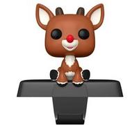 Rudolphe le renne au nez rouge - Figurine POP! Edge-Sitter Rudolph 9 cm Rouge G