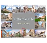 Rudolstadt Impressionen (Wandkalender 2026 DIN A4 quer), CALVENDO Monatskalender: Entdecke das historische Erbe und die idyllische Schönheit von Rudolstadt