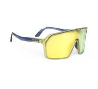 Lunettes Rudy Project Spinshield bleu foncé jaune lentille RP OPTICS Multilaser Jaune