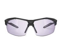 RUDY PROJECT RUDY PROJECT SYDUS BLACK GLOSS - ImpactX 2 LASER PURPLE Lunettes de soleil Biopolyamide Noir Violet Masque Photochromique