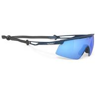 RUDY PROJECT Lunettes TURBOLENCE Blue Navy Matte Polar 3FX ASW Multilaser Blue SP896547-0000 + Elastic Cord