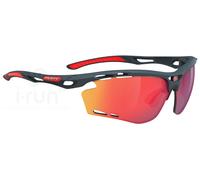 Rudy Project Propulse Sports Photochromic Sunglasses Rouge Impactx 2 Black/CAT1-3 Charcoal Matte Multilaser Red