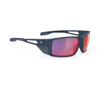 Rudyproject Lunettes de soleil Nyad Bleu marine mat Monture | Polar 3FX HDR Multi Laser Red Lens SP926247-0000 Largeur des verres : 64 mm, Cadre bleu marine mat | Polar 3FX HDR Multi Laser Red Lens