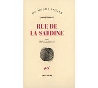 John Steinbeck – Rue de la sardine – Traduction Magdeleine Paz – Gallimard, broché