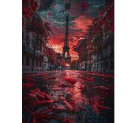 Rue De La Tour De Fer à Paris Puzzle 5000 Pieces, Puzzle Adulte 5000, Impossible Classique Jigsaw, Familial Puzzles Jeu de, Jigsaws en Bois, pour Jeu Éducatif Défi, Décoration Murale Cadeau FNKL5-10