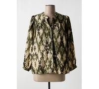 rue des abbesses chemisiers et blouses femme de couleur vert 36