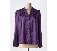 rue des abbesses chemisiers et blouses femme de couleur violet