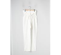 rue des abbesses pantalons femme de couleur blanc