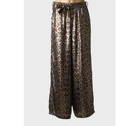 rue des abbesses pantalons femme de couleur or 38