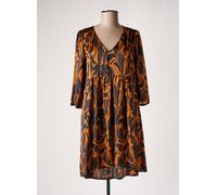 rue des abbesses robes femme de couleur marron