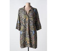 rue des abbesses robes femme de couleur vert