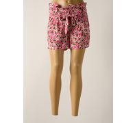 rue des abbesses shorts / bermudas femme de couleur rose 38